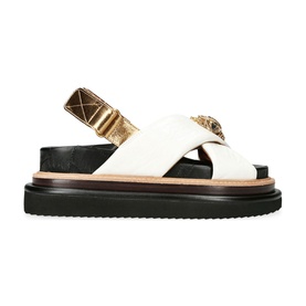 Orson Cross-Strap Sandals