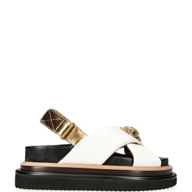Orson Cross-Strap Sandals
