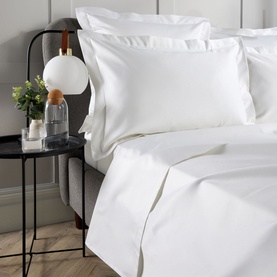 400 Thread Count Oxford Pillowcase Pair White