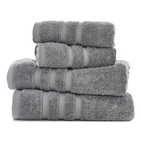Cotton Luxe Towel Charcoal
