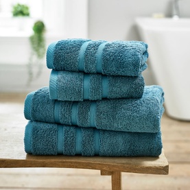 Cotton Luxe Towel Petrol