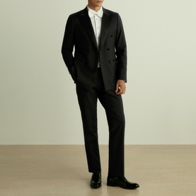 Poker Double-Breasted Tuxedo Jacket