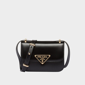 Emblem Leather Bag