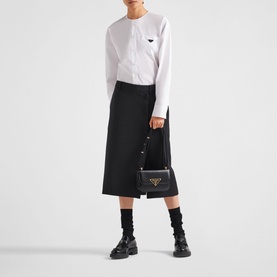 Emblem Leather Bag