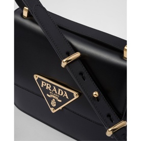 Emblem Leather Bag