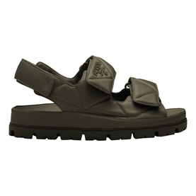 Padded Nappa Leather Sandals