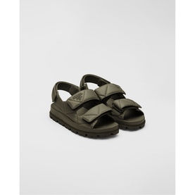 Padded Nappa Leather Sandals