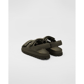 Padded Nappa Leather Sandals