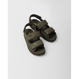 Padded Nappa Leather Sandals