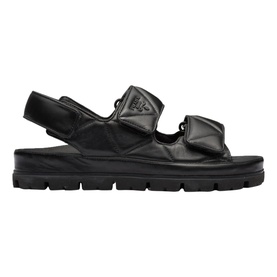 Padded Nappa Leather Sandals