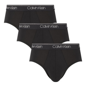 Three-Pack Microfibre Logo Briefs