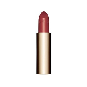 Clarins Joli Rouge Lipstick Refill in deep rose-red, 3.5g, shown in gold casing without outer case