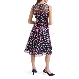 Ira Floral Embroidered Midi Dress