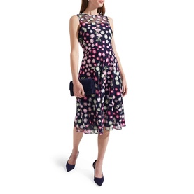 Ira Floral Embroidered Midi Dress