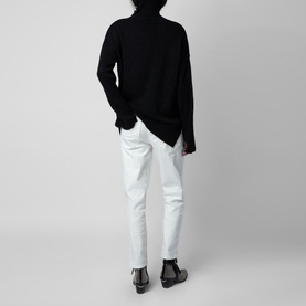 Alma Star-Embellished Turtleneck Sweater