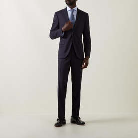 Jeckson Solid Single-Breasted Suit Jacket