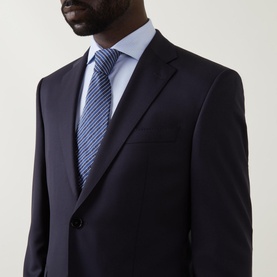 Jeckson Solid Single-Breasted Suit Jacket