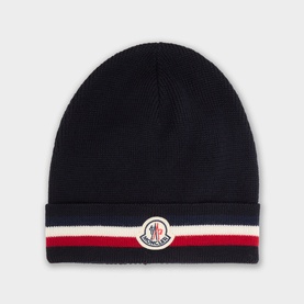 Striped Beanie Hat