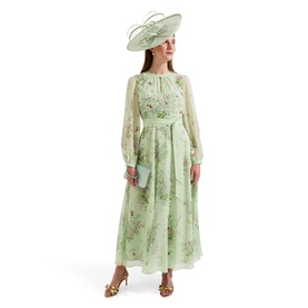 Leia Printed Maxi Dress
