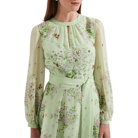 Leia Printed Maxi Dress
