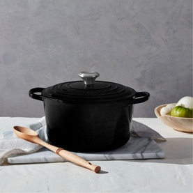 Signature Cast Iron Round Deep Casserole 24cm