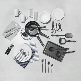 35 Piece Kitchen Starter Kit