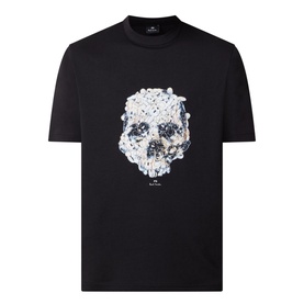 Bunny Skull Graphic T-Shirt