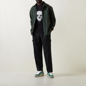 Bunny Skull Graphic T-Shirt