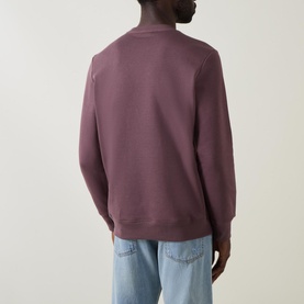 Crew Neck Zebra Logo Sweatshirt