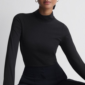 Piper Roll Neck Fitted Top