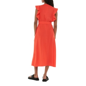 Sophie Frill Sleeve Midi Dress