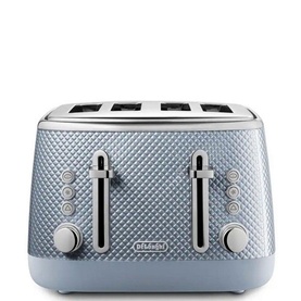 Blue Luminosa 4 Slice Toaster