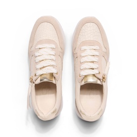 Robyn Leather Platform Trainers