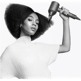 Supersonic Hair Dryer Black and Nickel
