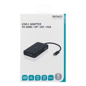 USB-C Display Adaptor HDMI DVi VGA USB