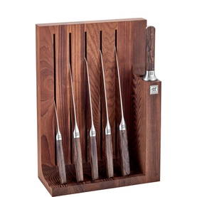 TWIN 1731 7-pcs Brown Knife Block Set