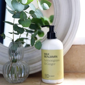 Natural Hand Lotion Lemongrass & Ginger 300ml