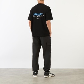 Patrons of the Club Logo Print T-Shirt