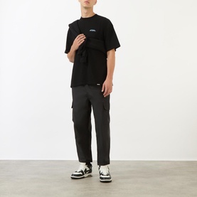 Patrons of the Club Logo Print T-Shirt