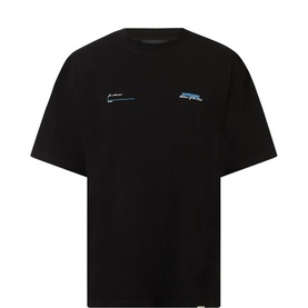 Patrons of the Club Logo Print T-Shirt