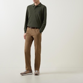 Thomas Road Mid-Rise Cotton Chinos