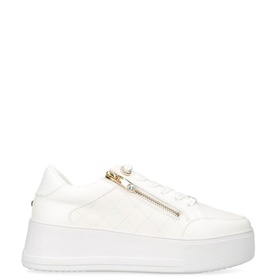 Jive Side-Zip Flatform Trainers