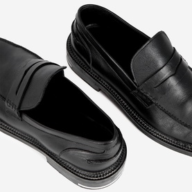 Leather Penny Loafers