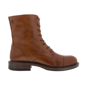 Rosemarie Tan Leather Lace Up Ankle Boots