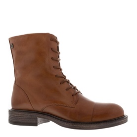 Rosemarie Tan Leather Lace Up Ankle Boots