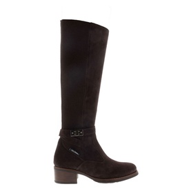 Tucci Chunky Suede Knee High Boots