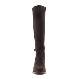 Tucci Chunky Suede Knee High Boots
