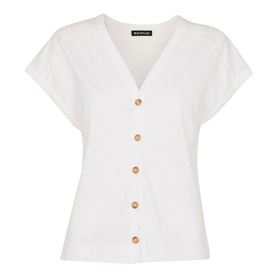Aubrie Button Through Top
