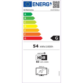 43" 4K UR78 Smart UHD TV