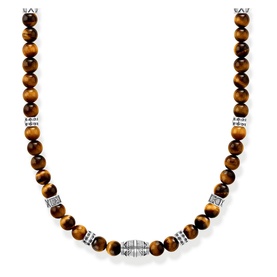 Tiger's Eye Beaded Necklace